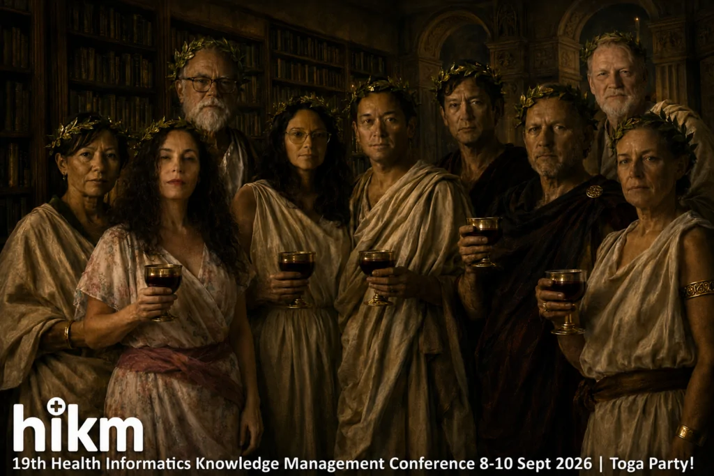 Professors in togas